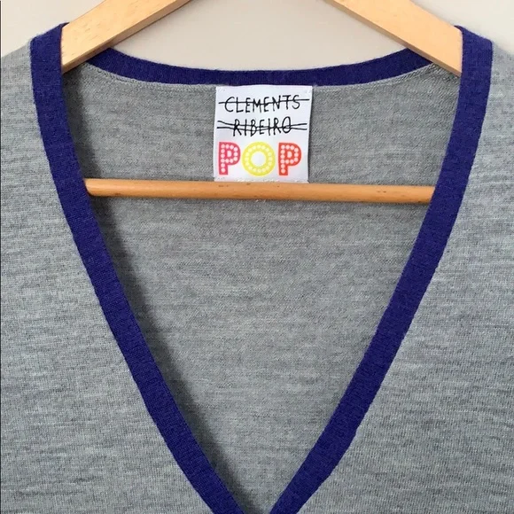 Clements Ribeiro Button Front Cardigan Size Small - Picture 2 of 6